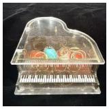 Piano Music Box filled w/ Rings