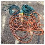 Huge pile of garden hose