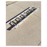 KELLER 16 foot aluminum extension ladder