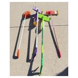 4 Swiffer wet jets sweepers mops