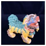 Chinese Ceramic Polychome Glazed Foo Dog