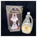 Vintage Lamplight Farms Bordeaux Decorator Oil >