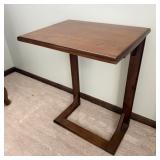 Solid wood slide inside table 24 inches tall