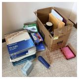 Large lot of office supplies calculators