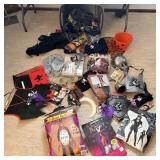 Huge lot of Halloween outfits make up and decor