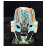 Decorative Mayan Azteck Mosaic Mask, Riviera Maya