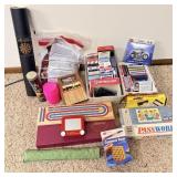 Miscellaneous board games dartboard checkers