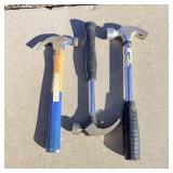3 claw hammers