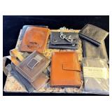 (9) Leather Wallets