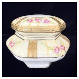 Antique Nippon Handpainted Dresser Box