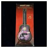 Johnny Cash Illuminated Musical Ornament new