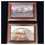 (2) Framed Pictures signed John Tracey II