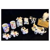 Vintage Cow Cream & Sugar , Salt & Pepper & other