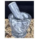 Heavy Marble Mortar & Pestle