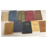 Vintage prayer books and hymnals