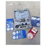 Sanding drum kit, cut off wheels, carbide