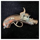 Vintage Flintlock cap gun pistol