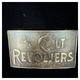 Colt revolvers belt buckle