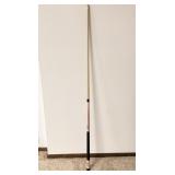 59 inch metallic pink pool cue looks like Ann