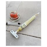 2 vintage vacuum cleaners Eureka and Regina