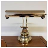 Vintage brass piano lamp