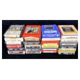 (24) 8- Tracks, Johnny Cash, Mama Cass and others