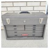 1960s vintage Craftsman 7-drawer machinist tool