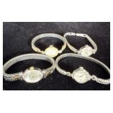 (4) Vintage Ladies Watches