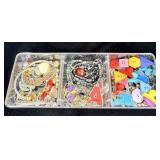 Tray Filled w/ Jewelry