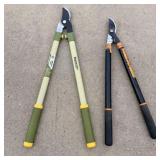 2 pair garden LOPPERS telescoping
