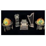 Vintage miniature metal diecast pencil sharpeners