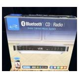 New in box Bluetooth CD Radio Under Cabinet Music