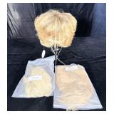 (3) Blonde Fashion Wigs
