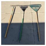 3 yard rakes