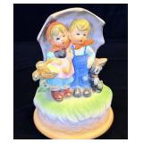 Vintage Himark Japan Wind up Music Figurine