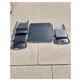 Cosco Folding card table and three chairs