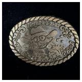 Vintage Sesame Street belt buckle Cookie Monster