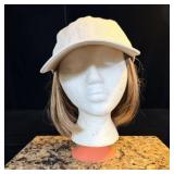 Real Hair Wig w/ attached Light Pink Hat