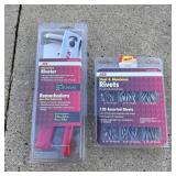 New heavy duty rivet gun and steel and aluminum