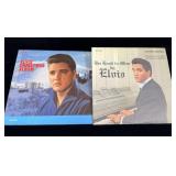 (2) Elvis Presley LP Vinyl Records, Elvis' >