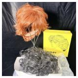 (3) Red. Blonde & Black Fashion Wigs