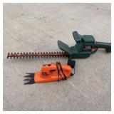 Electric hedge trimmers
