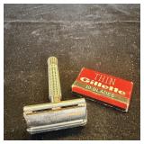 Vintage Flare Tip Gillette H3 Razor w/ blades