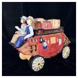 2002 Wells Fargo Stagecoach Cookie Jar