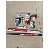 Universal fill valve and flapper kit, range cord,