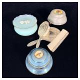 Avon Rapture Beauty Dust Powder, Blue Metal Powder