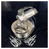 Vintage Sunbeam Mixmaster Chrome Stand Mixer