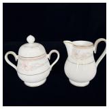 Noritake Jenna 3760 Cream & Sugar