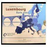 2007 Official Luxembourg Euro Coin Set