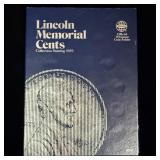 Book of uncirculated Lincoln pennies w/ toning
